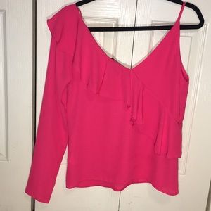 Vibrant pink top